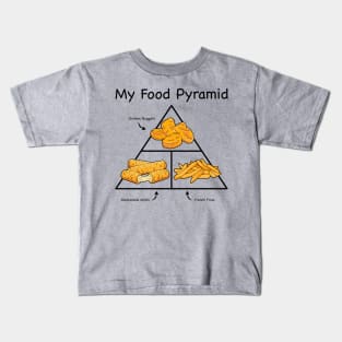 My Food Pyramid Kids T-Shirt